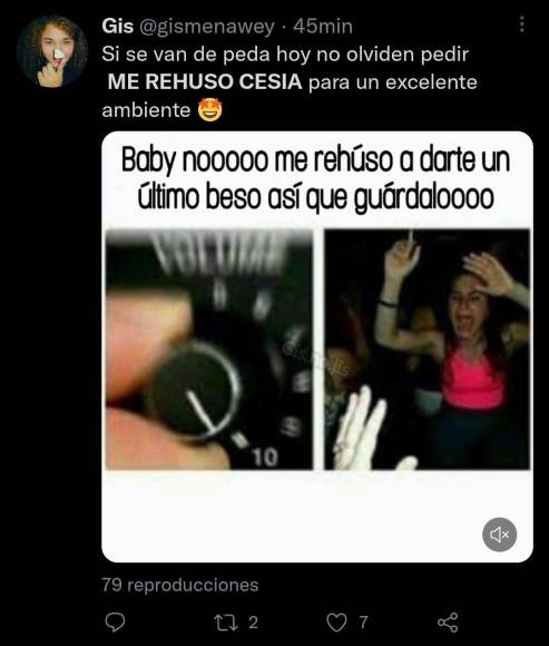 ¡Una locura! Fans de Cesia Sáenz comparten memes tras estreno del sencillo “Me rehúso”