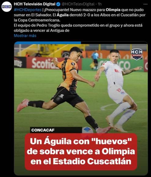 Olimpia sufre críticas luego de caer ante Águilas; Esto dicen los medios y periodistas