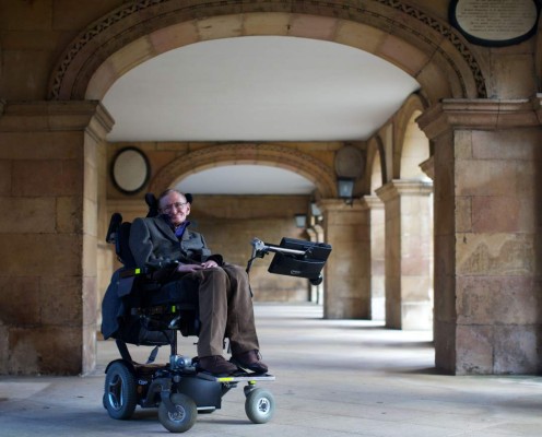 Stephen Hawking y su extraordinaria vida en imágenes