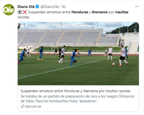 Así reacciona el mundo por los insultos racistas en el partido Honduras-Alemania