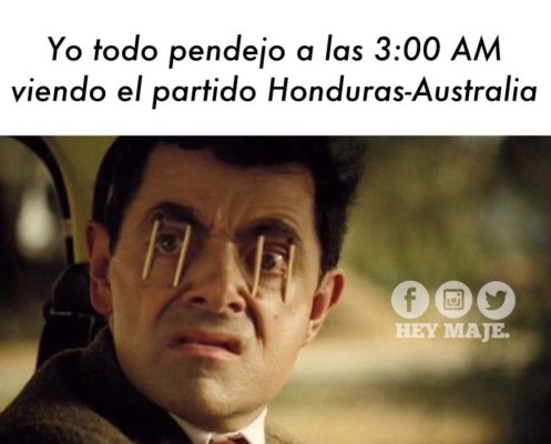 Los mejores memes previo al partido de Honduras ante Australia