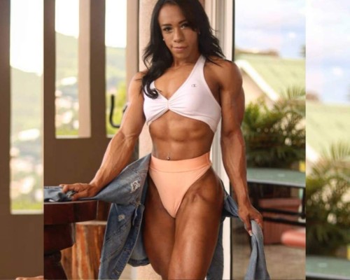 El impresionante cuerpo de Ivonne Ponce, la primera fisicoculturista profesional de Honduras