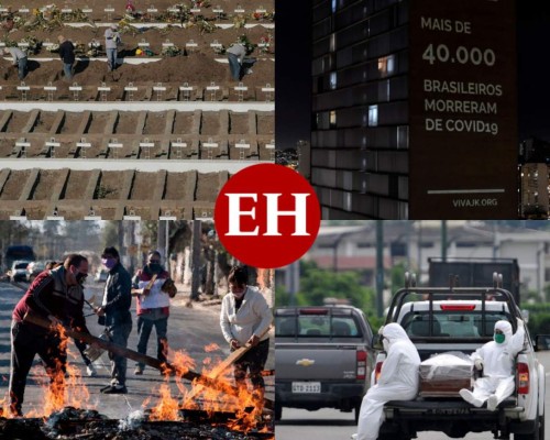 Los peores días de la pandemia del covid-19 en Latinoamérica (FOTOS)