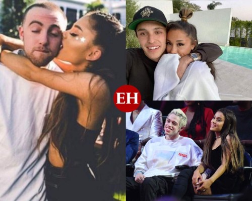 El listado amoroso de la cantante Ariana Grande; uno ya murió (FOTOS)