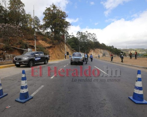 FOTOS: Estrictos protocolos para transitar por Tegucigalpa en cuarentena