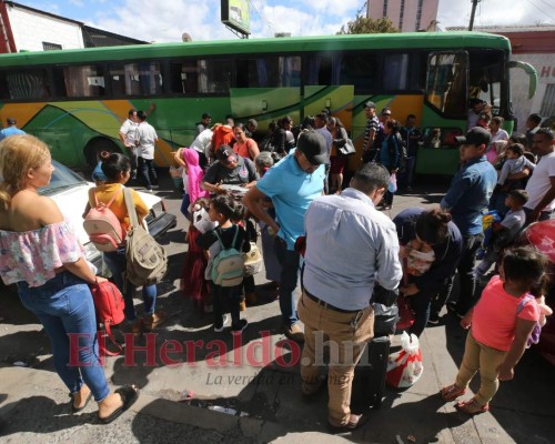 FOTOS: Así operará el sector transporte durante reapertura en Honduras