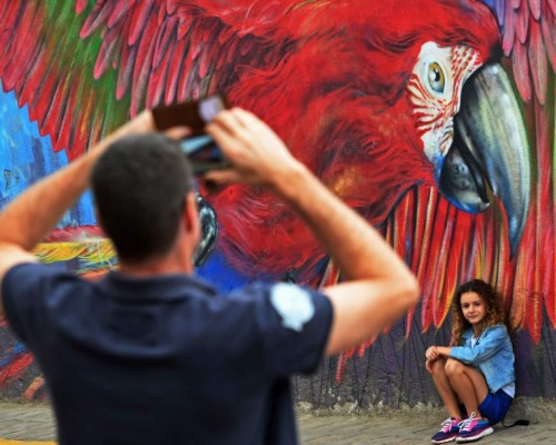 Cantarranas, una exposición permanente de arte al aire libre  