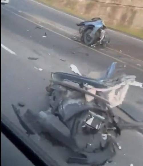 Muerte y destrozos: Las impactantes imágenes del accidente en la CA-5