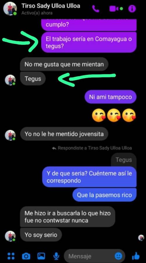 Sale a la luz chat de alto funcionario solicitando favores sexuales a cambio de trabajo en el IP