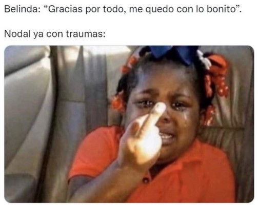 Los memes que deja la supuesta ruptura entre Belinda y Nodal