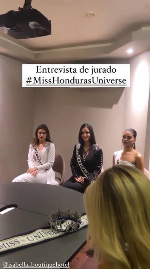 Jurado evalúa a candidatas de Miss Honduras Universo 2023 en crucial ronda de entrevistas