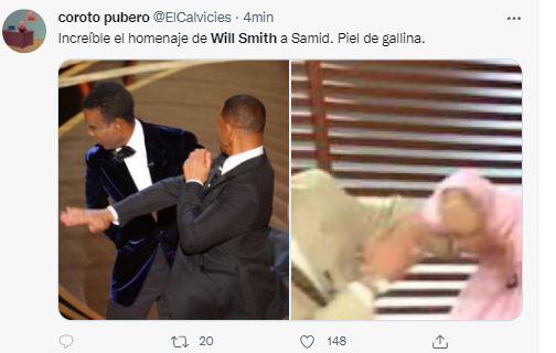 Redes sociales explotan con memes tras puñetazo de Will Smith a Chris Rock