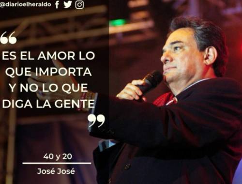 FOTOS: Las frases más románticas de las canciones de José José