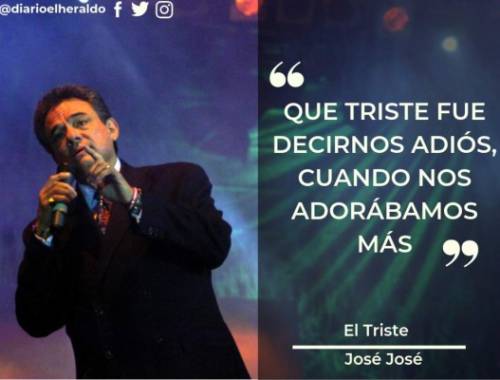 FOTOS: Las frases más románticas de las canciones de José José