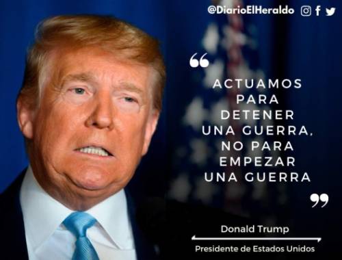 Las polémicas frases de Trump tras dar la orden de matar a Soleimani