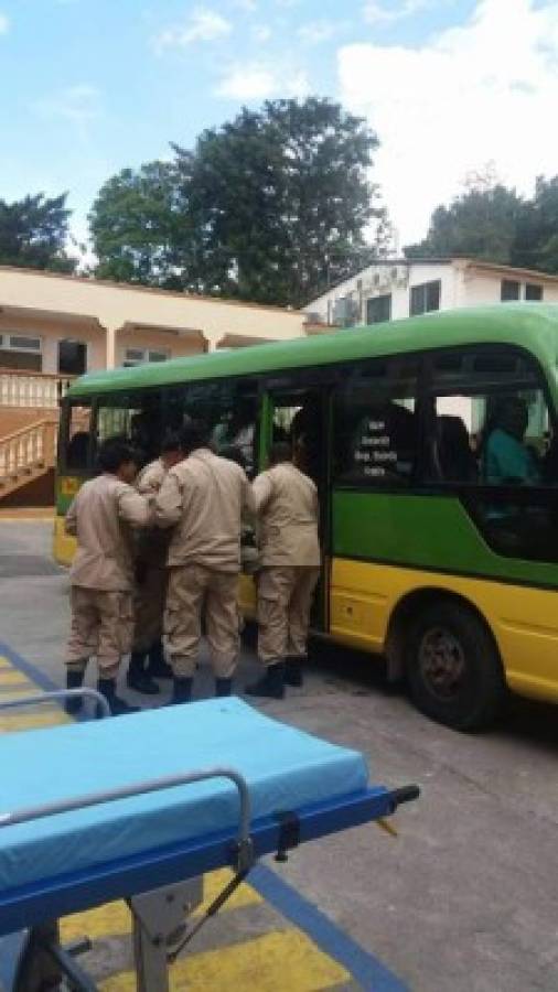 Dos mujeres heridas en violento asalto dentro de bus a la altura del estadio Nacional de Tegucigalpa