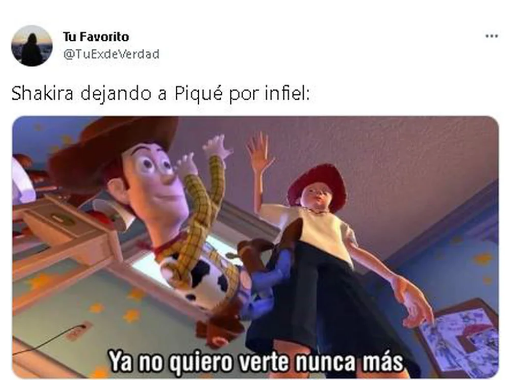 Los memes que provocó la ruptura amorosa de Shakira y Piqué