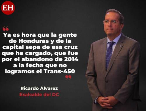 Las frases de Ricardo Álvarez tras cancelación del Trans-450 en la capital