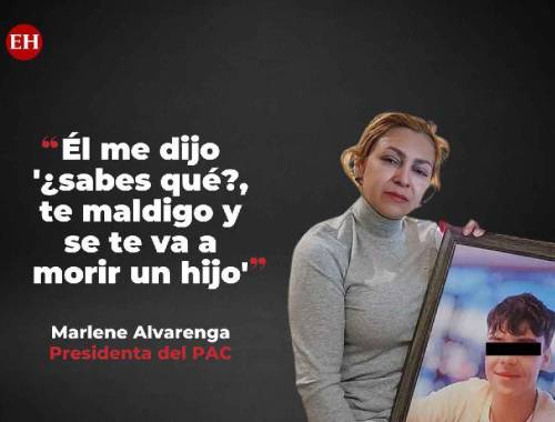 Las crudas frases de Marlene Alvarenga contra Salvador Nasralla por la  muerte de su hijo