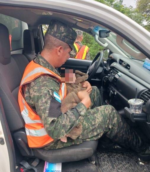 Dolorosas imágenes de accidente en carretera a Olancho: la muerte de bebés y difícil rescate de víctimas