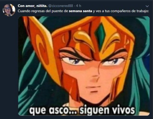 Los mejores memes sobre el regreso de las vacaciones de Semana Santa