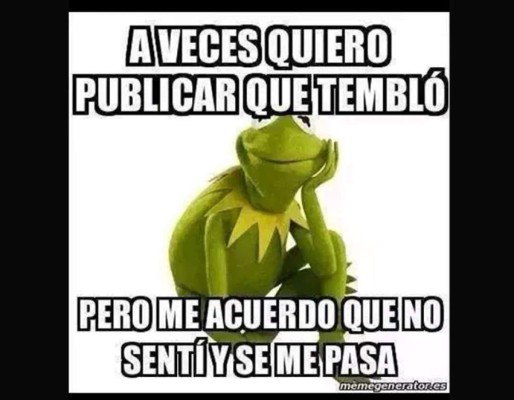 Memes: Con humor reaccionan después del temblor en Honduras