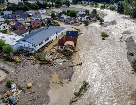 Casas destruidas, inundaciones y muertos: los estragos del temporal que golpea a Europa