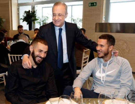 FOTOS: Así fue la exclusiva cena navideña del Real Madrid en el Santiago Bernabéu