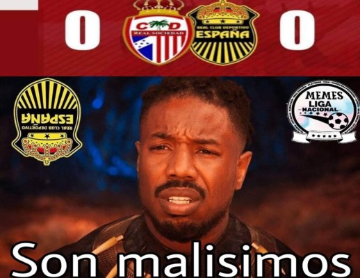 Los memes que dejó la primera jornada del torneo Apertura de la Liga Nacional de Honduras