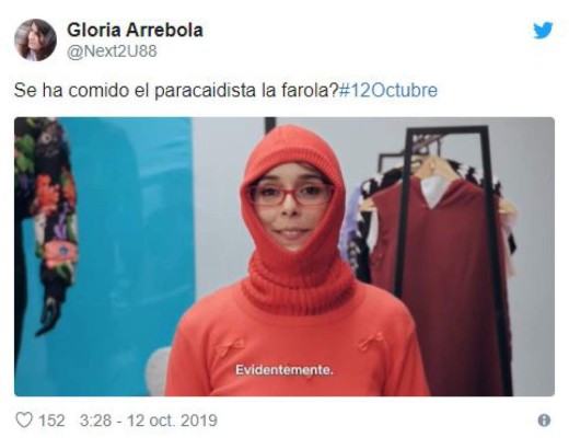 Divertidos memes del paracaidista accidentado en los desfiles de España