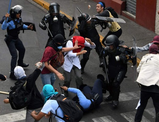 Las impactantes imágenes de la jornada de protestas en Honduras