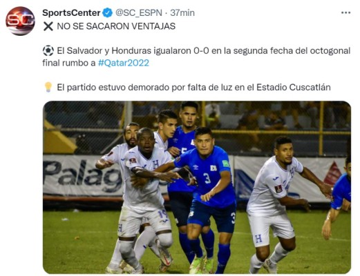 Prensa internacional resalta empate entre Honduras y El Salvador en el Cuscatlán