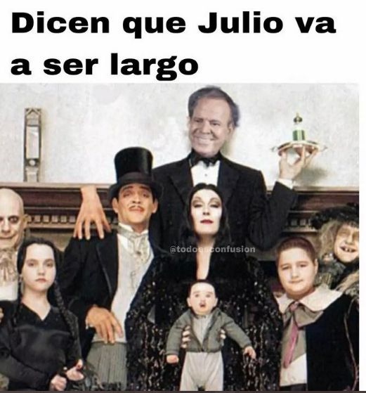 Los divertidos memes que deja la llegada de “julio”