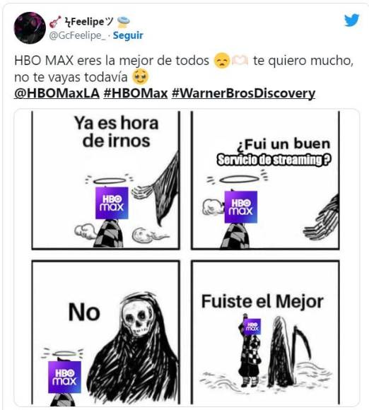 ¿Adiós a HBO Max? Los mejores memes ante rumores de cierre