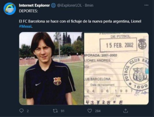 La salida de Messi del Barcelona provocó estos divertidos memes en las redes sociales