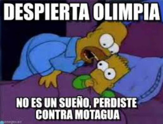 Destrozan con memes al Olimpia tras paliza ante Motagua en Comayagua