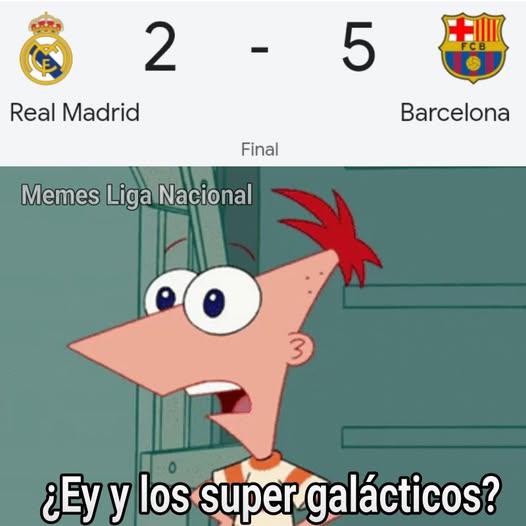 Los mejores memes que dejó goleada del Barcelona sobre Real Madrid en final de Supercopa