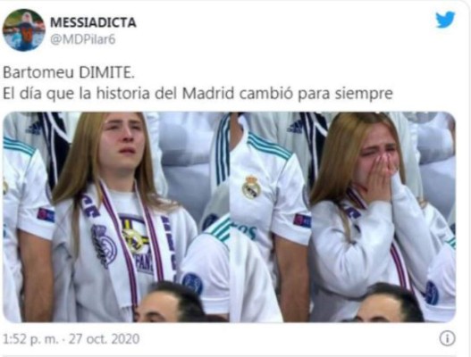 Los crueles memes que dejó la renuncia de Josep Maria Bartomeu del Barcelona