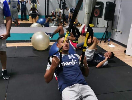 FOTOS: Selección de Honduras entrena previo a los duelos de la Liga de Naciones  