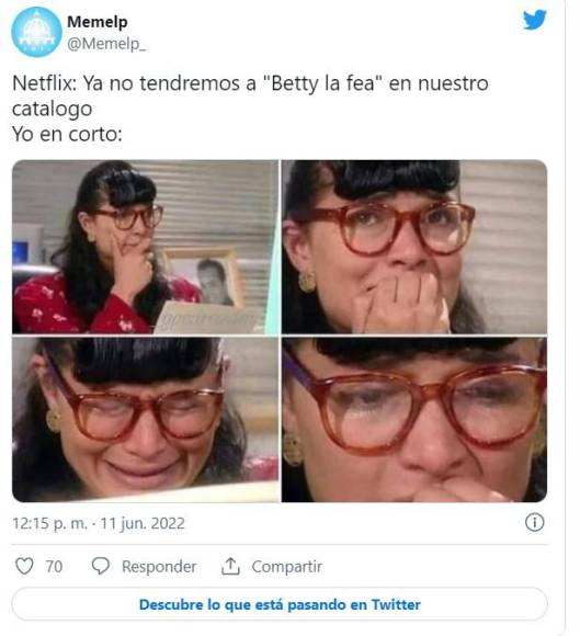 “Yo soy Betty, la fea” salió del catálogo de Netflix y las redes estallan con memes