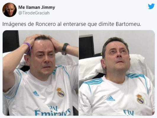 Los crueles memes que dejó la renuncia de Josep Maria Bartomeu del Barcelona