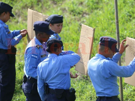 Así es el día a día de los futuros policías de Honduras  