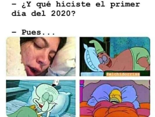 ¡A REÍR! Los mejores memes que dejó el inicio de este Año Nuevo 2020