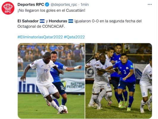 Prensa internacional resalta empate entre Honduras y El Salvador en el Cuscatlán