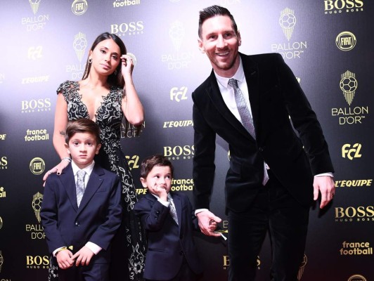 Balón de Oro 2019: Así llegó Leo Messi junto a su familia a la gala en París