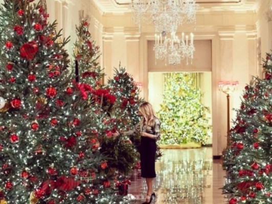 FOTOS: Así será la última Navidad de Melania Trump en la Casa Blanca