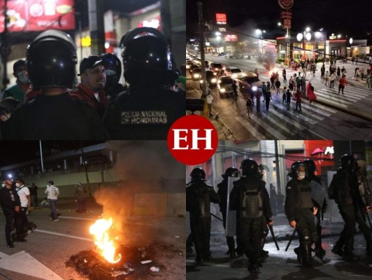 Así se apostó la resistencia frente al aeropuerto Toncontín en apoyo a Mel Zelaya