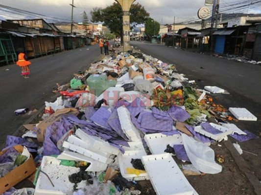 Más de 100 toneladas de basura dejó la Navidad en las calles capitalinas