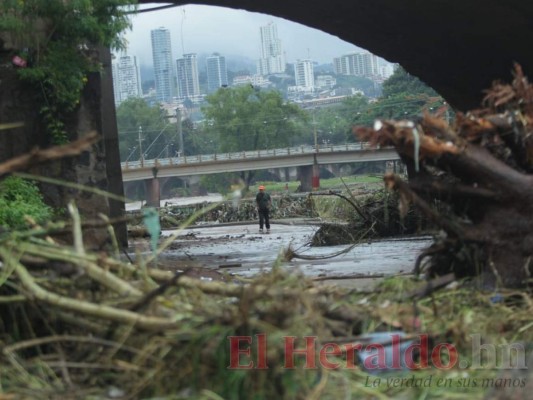 FOTOS: Las huellas de Eta en la capital que reviven la pesadilla del huracán Mitch