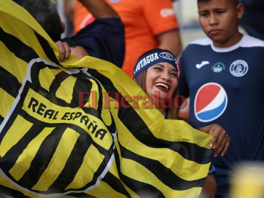 FOTOS: Las bellezas que adornan la gran final entre Motagua y Real España